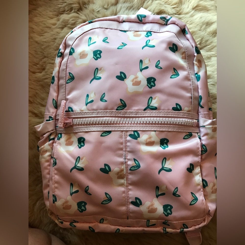 T-Shirts and Jeans Backpack NWT Blush Floral Design